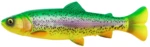 Savage gear gumová nástraha 4d linethru pulsetail trout slow sink firetrout - 16 cm 51 g
