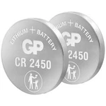 Knoflíkový článek CR 2450 lithiová GP Batteries CR2450 600 mAh 3 V 2 ks
