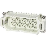 Vložka pinového konektoru Harting Han® D 09 21 040 3001, 40 + PE, krimpované připojení, 1 ks