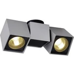 Stropní lampa halogenová žárovka GU10 100 W SLV Altra Dice 151534 stříbrnošedá, černá