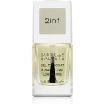 Gabriella Salvete Nail Care Top & Base Coat podkladový a vrchní lak na nehty s gelovou texturou 11 ml