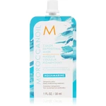 Moroccanoil Color Depositing jemná vyživující maska bez permanentních barevných pigmentů Aquamarine 30 ml