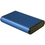 Univerzální pouzdro hliníkové Hammond Electronics, (d x š x v) 100 x 71,7 x 19 mm, modrá