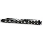 Síťový patch panel Intellinet 513517, 48 portů, CAT 5e, výška 1 U