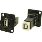 XLR adaptér USB A na USB 2.0 zásuvka B 2.0 adaptér, vestavný Cliff CP30209NMB 1 ks