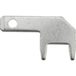 Faston zástrčka Vogt Verbindungstechnik 378908.68 2.8 mm x 0.8 mm, 90 °, bez izolace, kov, 100 ks