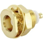 MCX konektor Telegärtner J01271A0101, 50 Ω, Push-Pull, zásuvka vestavná vertikální