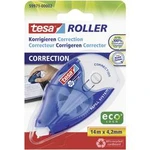 Tesa ROLLER 59971 korekční váleček, 4.2 mm, 14 m, bílá, 1 ks