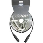 DMX kabel AH Cables KDMX150 XLR (M) / XLR (F), 1.50 m, černá