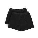 Organic Basics Trenírky Organic Basics TENCEL™ Lite Boxer Shorts - čierne (2 ks) - M