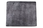 Pánská kožená peněženka z pravé kůže - tmavě šedá
