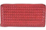 Dámská kožená peněženka Arteddy - tmavě červená