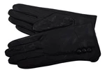 Dámské zateplené kožené rukavice Arteddy  - černá(M)