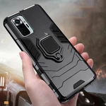 Bakeey for Xiaomi Redmi Note 10 Pro/ Redmi Note 10 Pro Max Case Armor Shockproof Magnetic with 360° Rotation Finger Ring