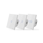 SONOFF® T0 EU/US/UK AC 100-240V 1/2/3 Gang TX Series WIFI Wall Switch Smart Wall Touch Light Switch For Smart Home Work