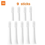 9Pcs Xiaomi Mijia T100 Toothbrush Head Replacement For Xiaomi Mijia T100 Electric Toothbrush White