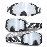 BOLLFO Windproof Skiing Goggles Dust-proof Anti-UV Riding Motorcycle Safety Glasses Outdoor Sport Protective Glasses