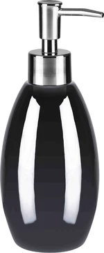 GRUND Dávkovač mýdla PERLA černý (z2130510) 7,4x7,4x19 cm