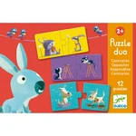 Djeco Duo Puzzle Protiklady