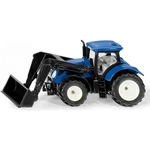 Siku Blister Traktor New Holland s předním nakladačem