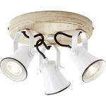Brilliant Seed 82234/05 stropná lampa LED  GU10  15 W biela, drevo (svetlé)