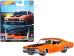 1969 Chevrolet Chevelle SS 396 Orange with Black Stripes "American Scene" "Car Culture" Series Diecast Model Car by Hot Wheels