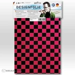 Oracover 95-027-071-B dizajnová fólie Easyplot Fun 4 (d x š) 300 mm x 208 mm perleť, červená, čierna