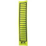 TE Connectivity 6-1768019-9 EK1138 značenie káblov EK 38 x 11 mm Farba aktívneho poľa: žltá Počet štítkov: 20