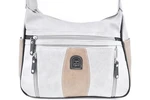 Dámská kabelka crossbody - světle šedá