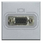 Legrand přípojka VGA Axolute hliník HC4282