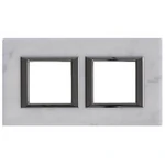 Legrand 2násobný rám Axolute přírodní HA4802M2HRMC
