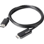 DisplayPort kabel club3D [1x zástrčka DisplayPort - 1x HDMI zástrčka] stříbrná 2.00 m