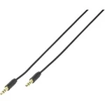 Jack audio kabel Vivanco 38767, 1.00 m, černá