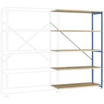 Přístavný modul regálu oddělení Manuflex RP1127.5012, (š x v x h) 930 x 2600 x 600 mm