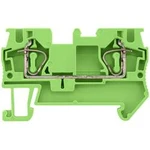 Průchodková svorka přípojka s pružinovým protitahem Siemens 8WH20000AG03, zelená, 50 ks