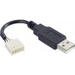 Kabelový USB-A adaptér ESKA 14193, zástrčka rovná, 1 A