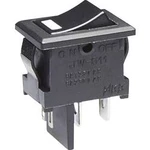 Kolébkový přepínač NKK Switches JWS11RAAC, 250 V/AC, 10 A, pájecí očka, 1x vyp/zap