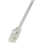 Síťový kabel RJ45 LogiLink CP2022U, CAT 6, U/UTP, 0.50 m, šedá