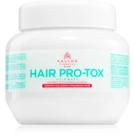 Kallos Hair Pro-Tox maska pro slabé a poškozené vlasy s kokosovým olejem, kyselinou hyaluronovou a kolagenem 275 ml