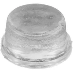 Podstavná nožka přístrojová (Ø x v) 12.7 mm x 6.4 mm, černá, 1 ks