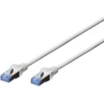 Síťový kabel RJ45 Digitus DK-1532-010, CAT 5e, SF/UTP, 1.00 m, šedá