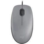 Optická Wi-Fi myš Logitech M110 SILENT 910-005490, integrovaný scrollpad, šedá