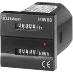 Čítač provozních hodin a elektroměr Kübler HW66 M