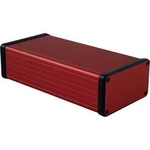 Hliníkové pouzdro 1455 Hammond Electronics 1455K1601RD, 160 x 78 x 43 , červená