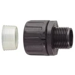Hadicová spojka rovná HellermannTyton HGL13-S-M16 166-21600, M16, 9.80 mm, černá, 1 ks
