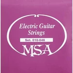 Struny na elektrickou kytaru MSA, 009 - 042