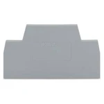Koncová a oddělovací deska, WAGO 280-340, 64 mm x 2.5 mm x 38.5 mm , 100 ks