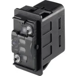Kolébkový přepínač do auta Marquardt 3250.0184, 12 V/DC, 24 V/DC, 10 A, s aretací, IP66 / IP67, 1 ks