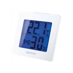 Teplomer Sencor SWS 1500 W (35049764) biela meteostanica • vnútorná teplota a vlhkosť • LCD displej s krátkodobým modrým podsvietením • digitálne zobr