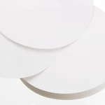 100Pcs/Set 7/9/11/12.5/15/18cm Quantitative Filter Paper Ashless Circular Funnel Filter Sheet Slow Speed 10-15um